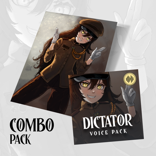 Grimmi Dictator Combo - Poster + Voice Pack [PRE-ORDER]